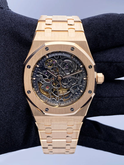 Audemars Piguet Royal Oak 15305OR Openworked Mens Watch Archives - Virtual