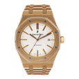 Audemars Piguet Royal Oak 15400OR 18K Rose Gold White Dial Box Papers - Watches