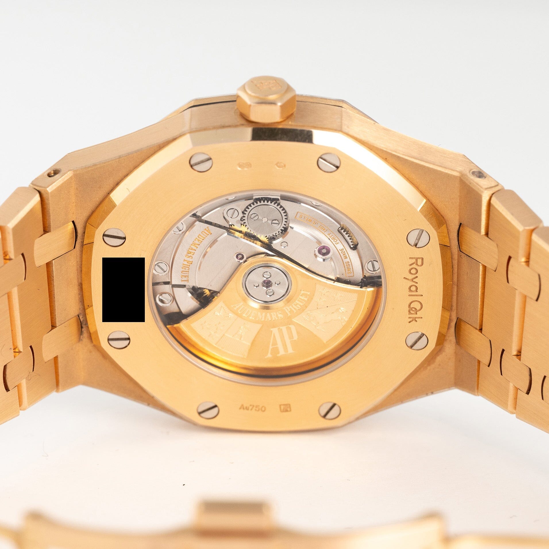 Audemars Piguet Royal Oak 15400OR 18K Rose Gold White Dial Box Papers - Watches