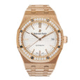 Audemars Piguet Royal Oak 15451OR.ZZ.1256OR.01 18k Pink Gold Ladies Watch Box Papers - Wristwatch