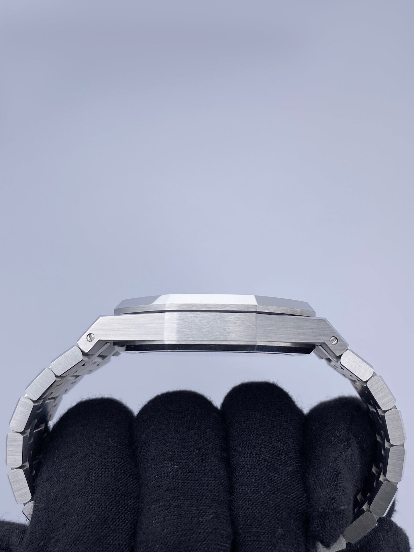 Audemars Piguet Royal Oak 15500ST Black Dial Mens Watch Box Papers - Watches