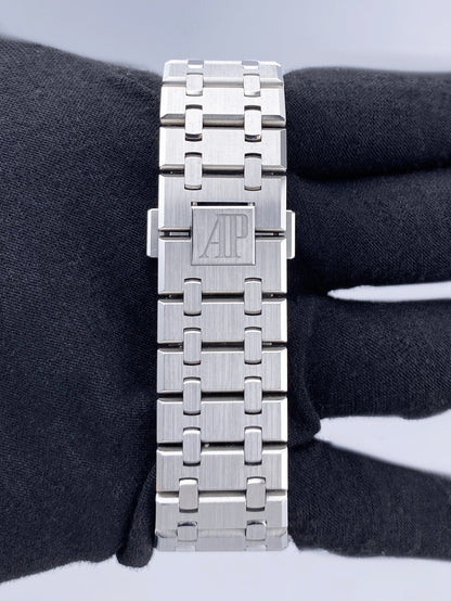 Audemars Piguet Royal Oak 15500ST Black Dial Mens Watch Box Papers - Watches