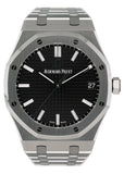 Audemars Piguet Royal Oak 15500ST Black Dial Mens Watch Box Papers - Watches