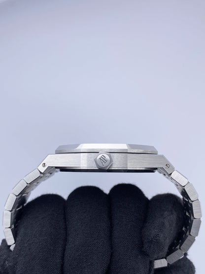 Audemars Piguet Royal Oak 15500ST Black Dial Mens Watch Box Papers - Watches