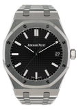 Audemars Piguet Royal Oak 15500ST Black Dial Mens Watch Box Papers - Watches