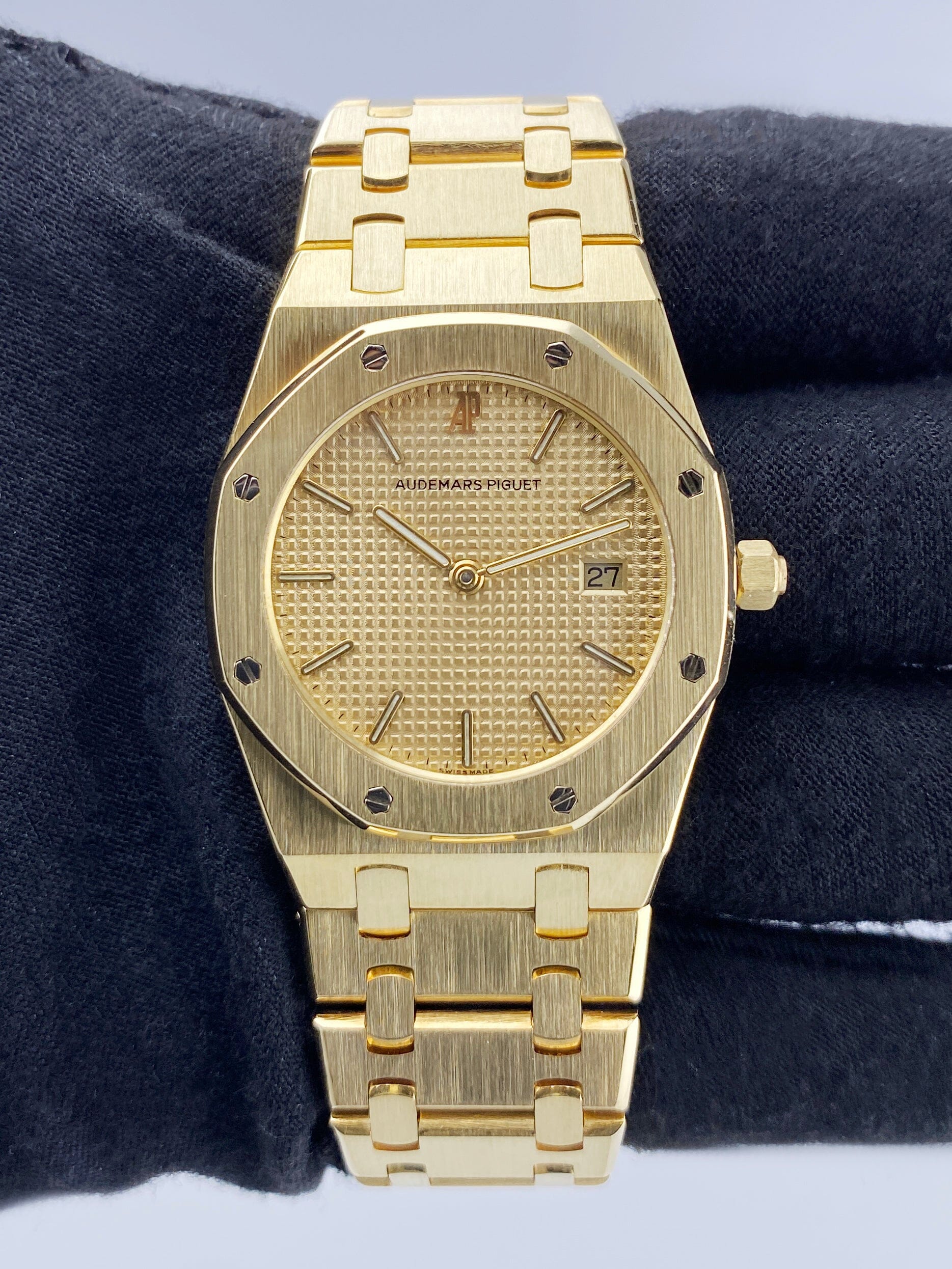 Audemars Piguet Royal Oak 18K Yellow Gold Ladies Watch - Watches