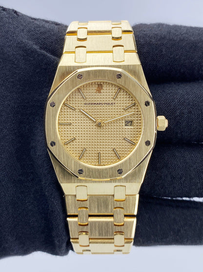 Audemars Piguet Royal Oak 18K Yellow Gold Ladies Watch - Watches