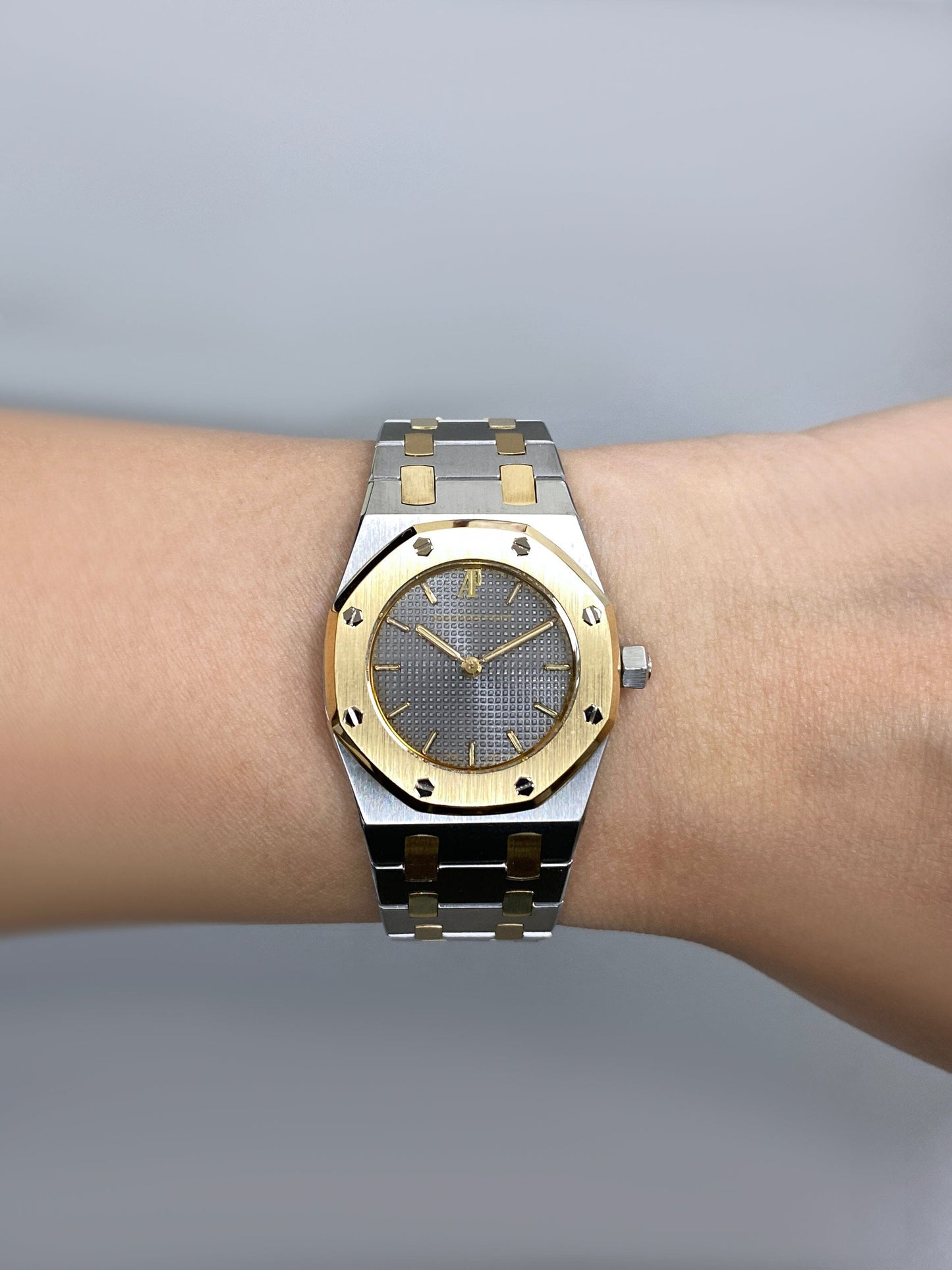 Audemars Piguet Royal Oak 18K Yellow Gold Steel Ladies Watch - Watches