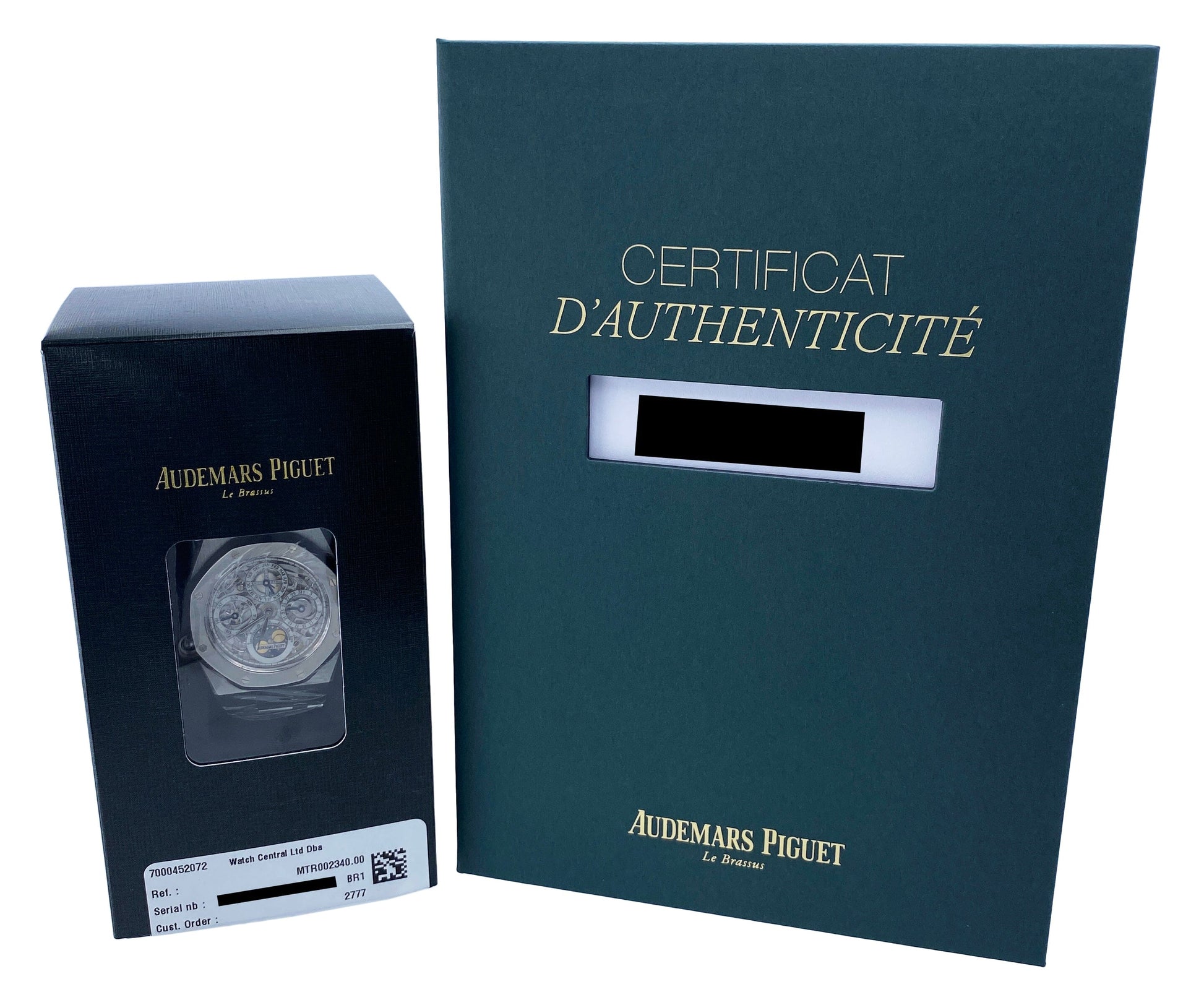 Audemars Piguet Royal Oak 25829ST Perpetual Calendar Mens Watch Box Papers - Wristwatch