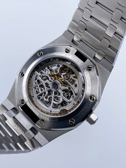 Audemars Piguet Royal Oak 25829ST Perpetual Calendar Mens Watch Box Papers - Wristwatch