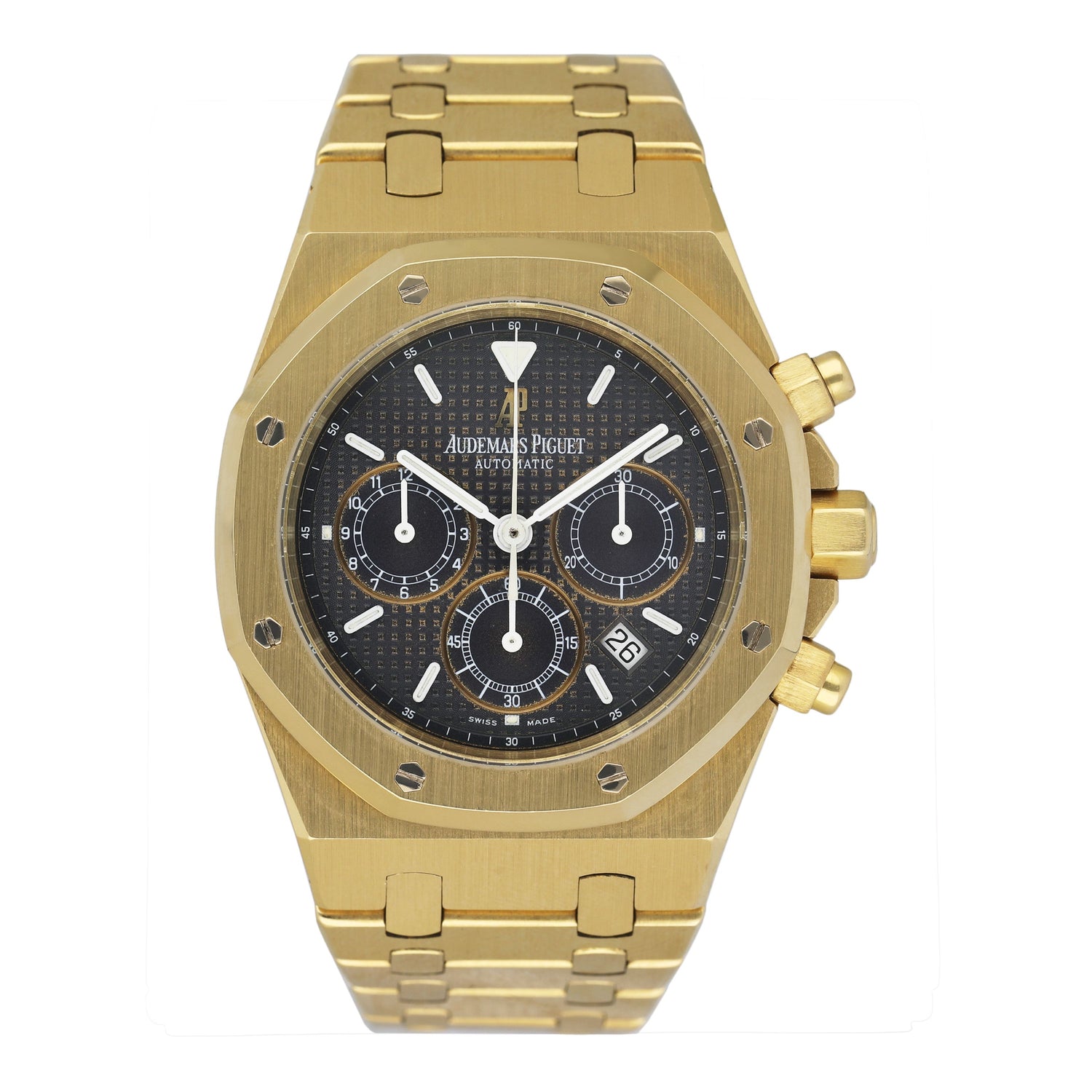 Audemars Piguet Royal Oak 25860BA Blue Dial Mens Watch With Archives - Watches