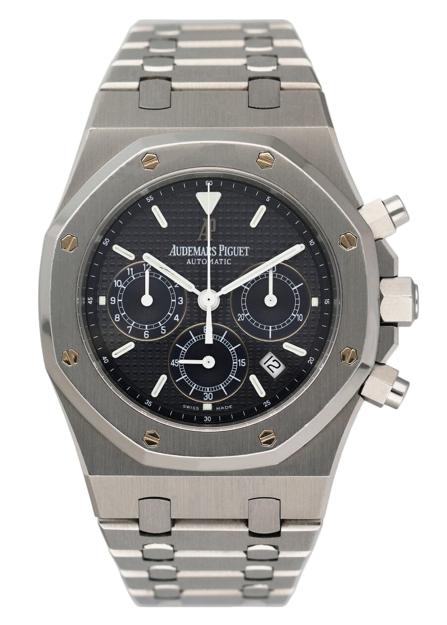 Audemars Piguet Royal Oak 25860ST Blue Dial Mens Watch Box Papers - Watches
