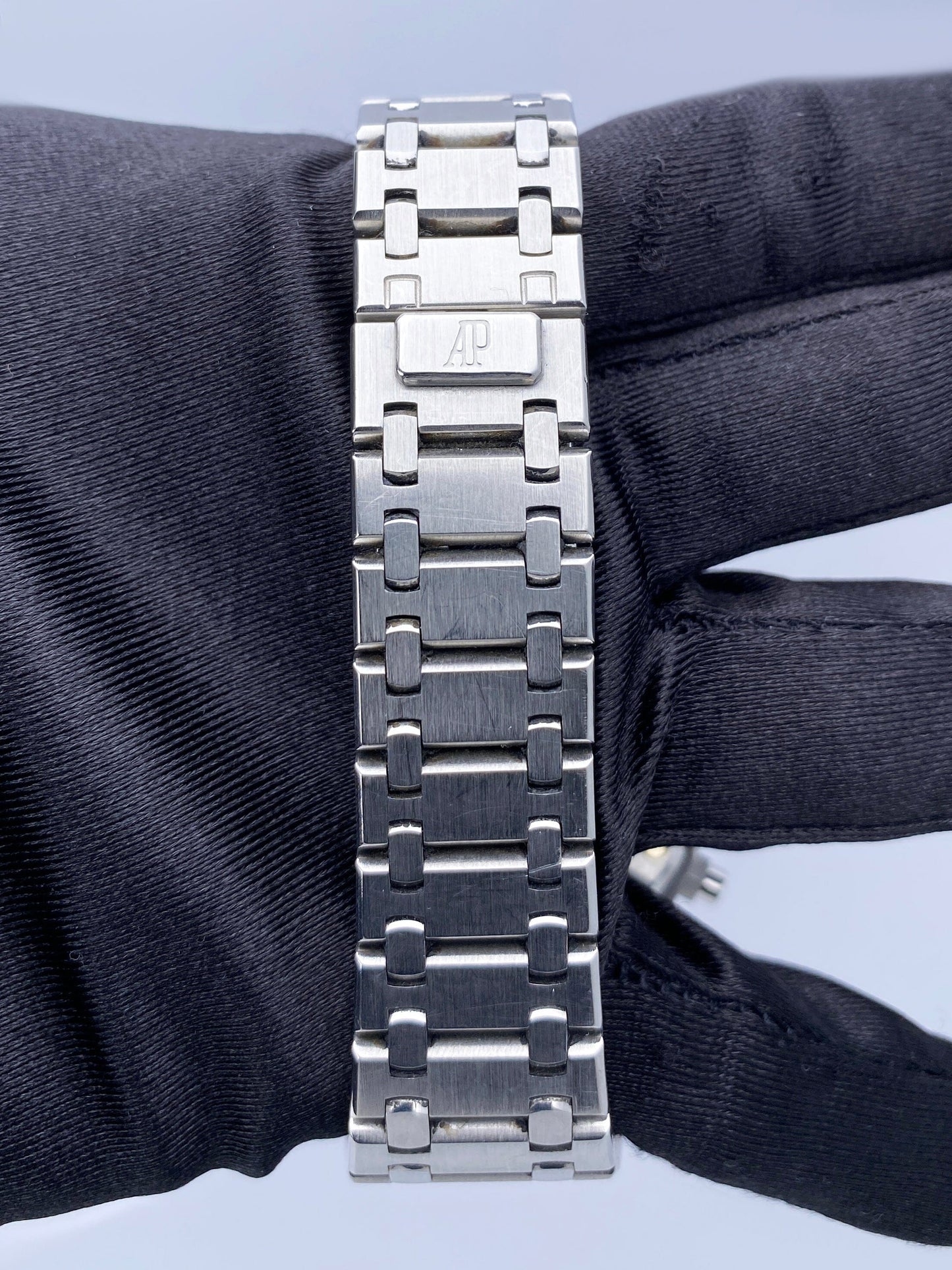 Audemars Piguet Royal Oak 25860ST Blue Dial Mens Watch Box Papers - Watches