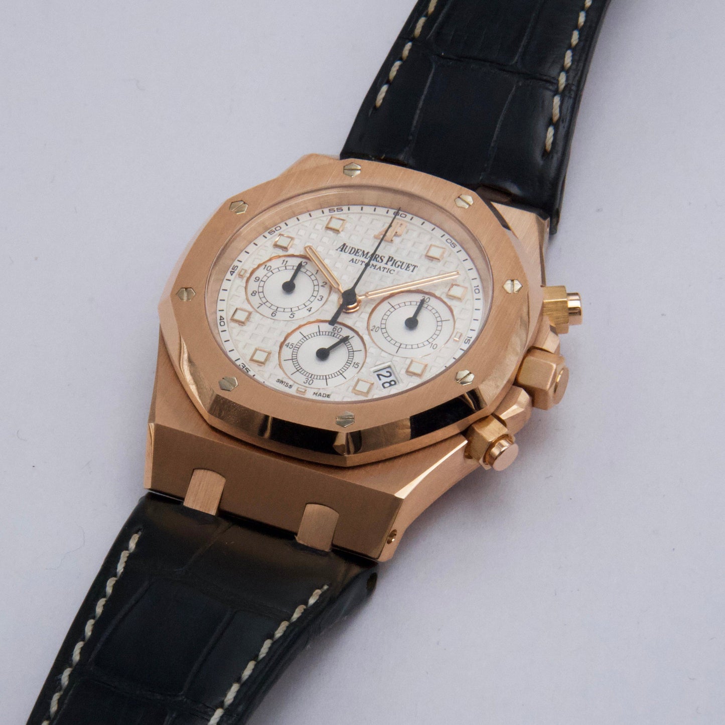 Audemars Piguet Royal Oak 26022OR 18K Rose Gold Mens Watch - Watches