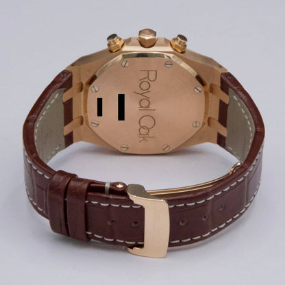 Audemars Piguet Royal Oak 26022OR 18K Rose Gold Mens Watch With Papers - Virtual