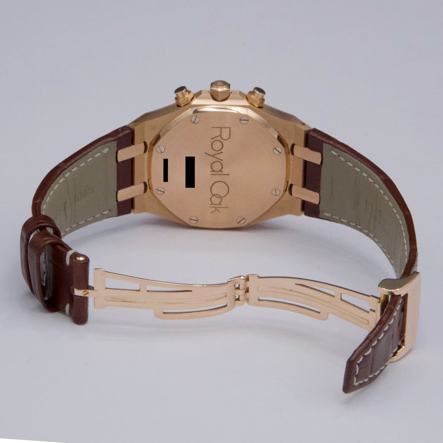 Audemars Piguet Royal Oak 26022OR 18K Rose Gold Mens Watch With Papers - Virtual
