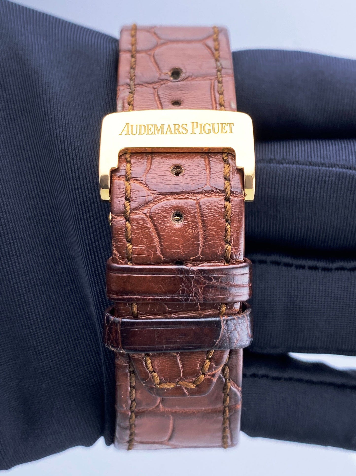 Audemars Piguet Royal Oak 26120OR Dual Time Mens Watch Box Papers - Watches