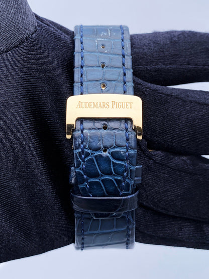 Audemars Piguet Royal Oak 26120OR Dual Time Mens Watch Box Papers