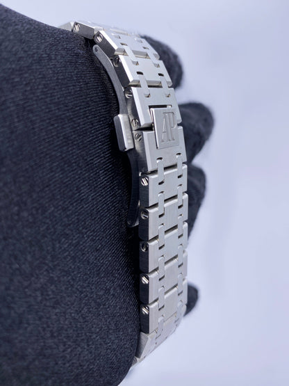 Audemars Piguet Royal Oak 26315ST Rutheniam Grey Dial Mens Watch Box Papers - Watches