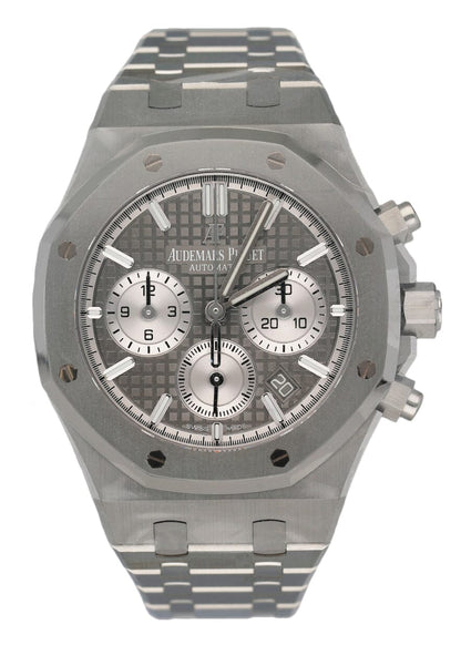 Audemars Piguet Royal Oak 26315ST Rutheniam Grey Dial Mens Watch Box Papers - Watches