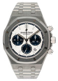 Audemars Piguet Royal Oak 26315ST Silver & Blue Dial Mens Watch Box Papers - Watches