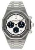 Audemars Piguet Royal Oak 26315ST Silver & Blue Dial Mens Watch Box Papers - Watches