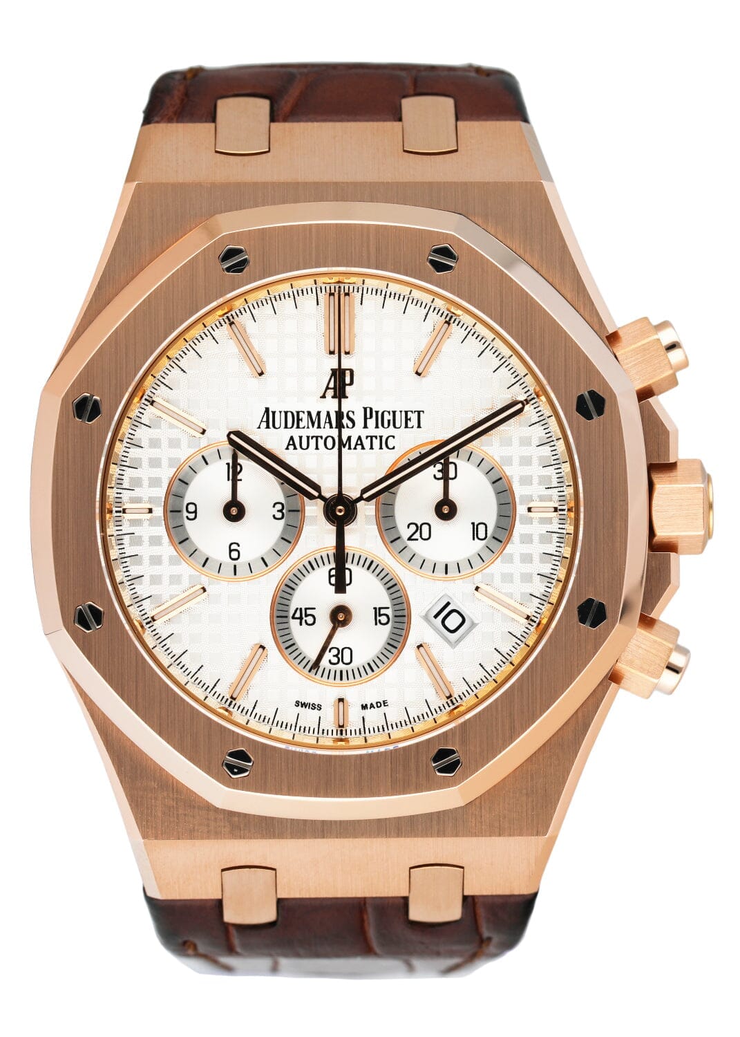 Audemars Piguet Royal Oak 26320OR 18K Rose Gold Chronograph Mens Watch - Virtual