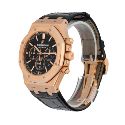 Audemars Piguet Royal Oak 26320OR 18K Rose Gold Chronograph Mens Watch - Virtual