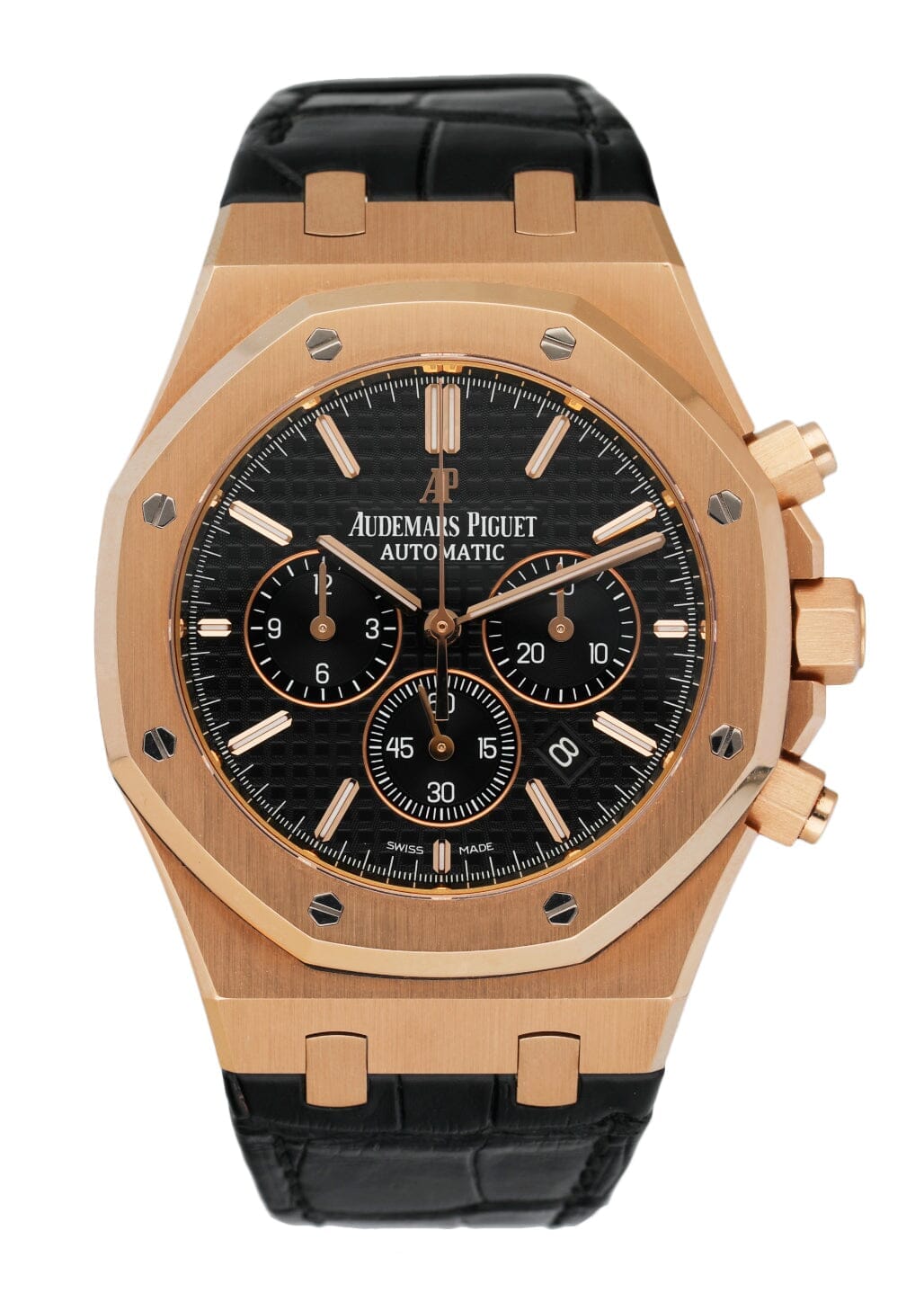 Audemars Piguet Royal Oak 26320OR 18K Rose Gold Chronograph Mens Watch - Virtual