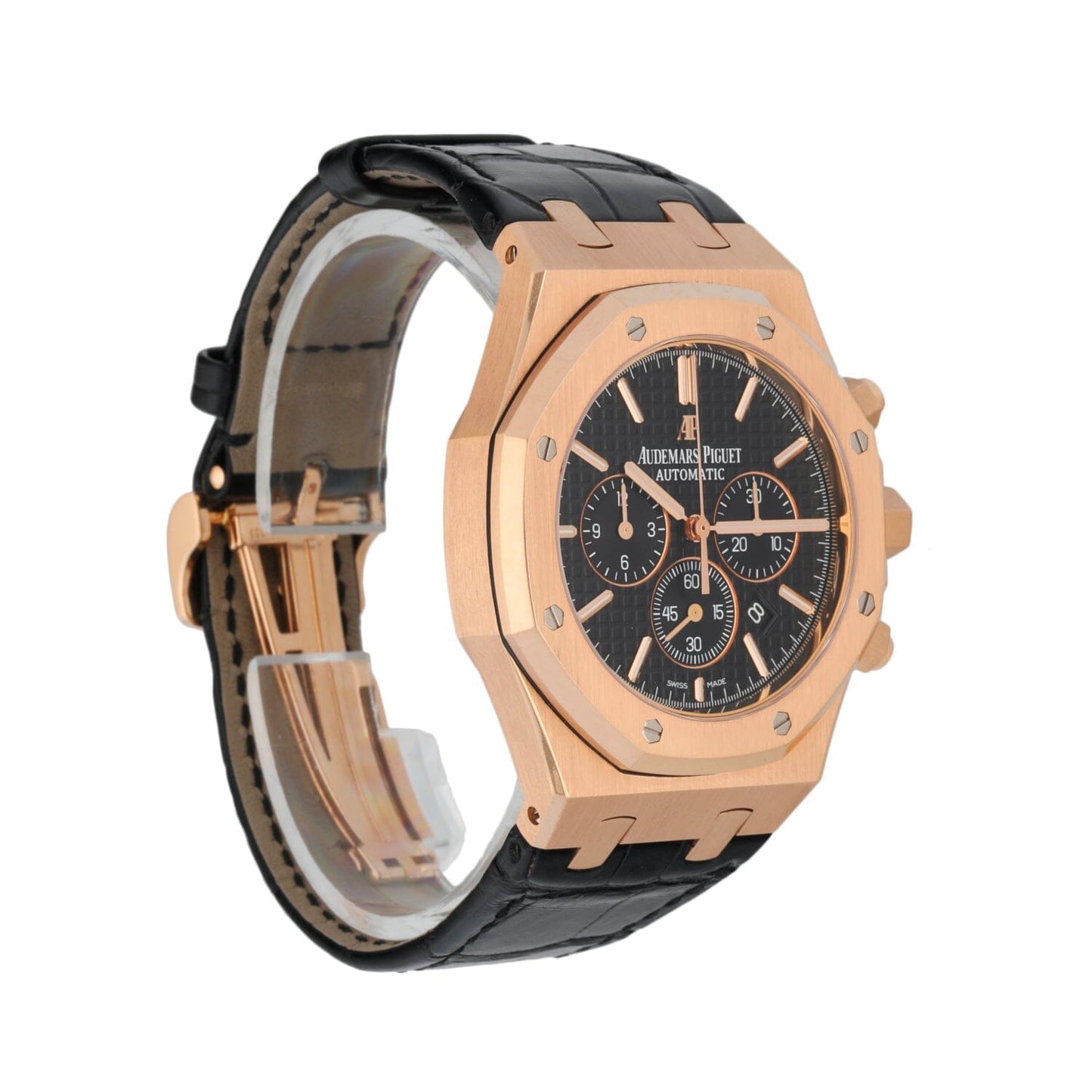 Audemars Piguet Royal Oak 26320OR 18K Rose Gold Chronograph Mens Watch - Virtual