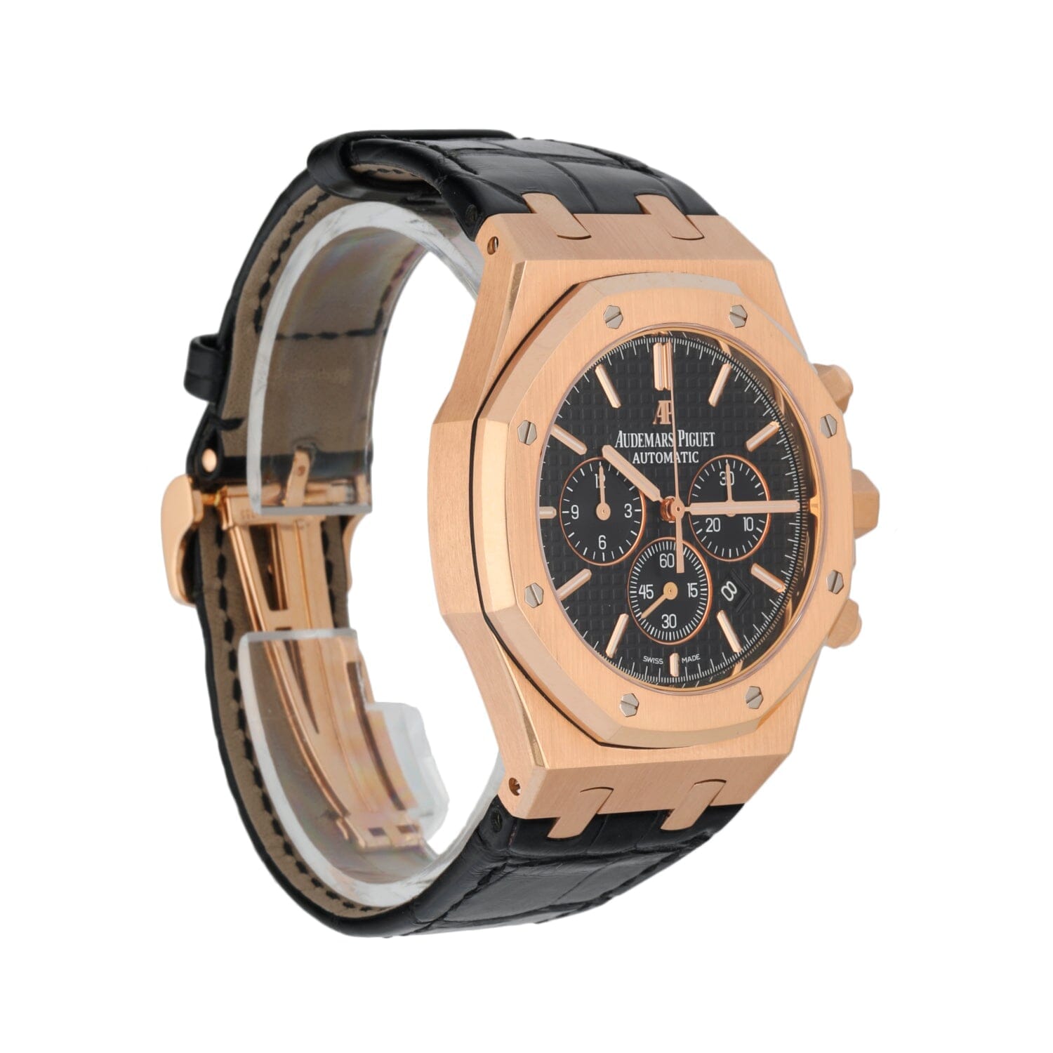 Audemars Piguet Royal Oak 26320OR 18K Rose Gold Chronograph Mens Watch - Virtual