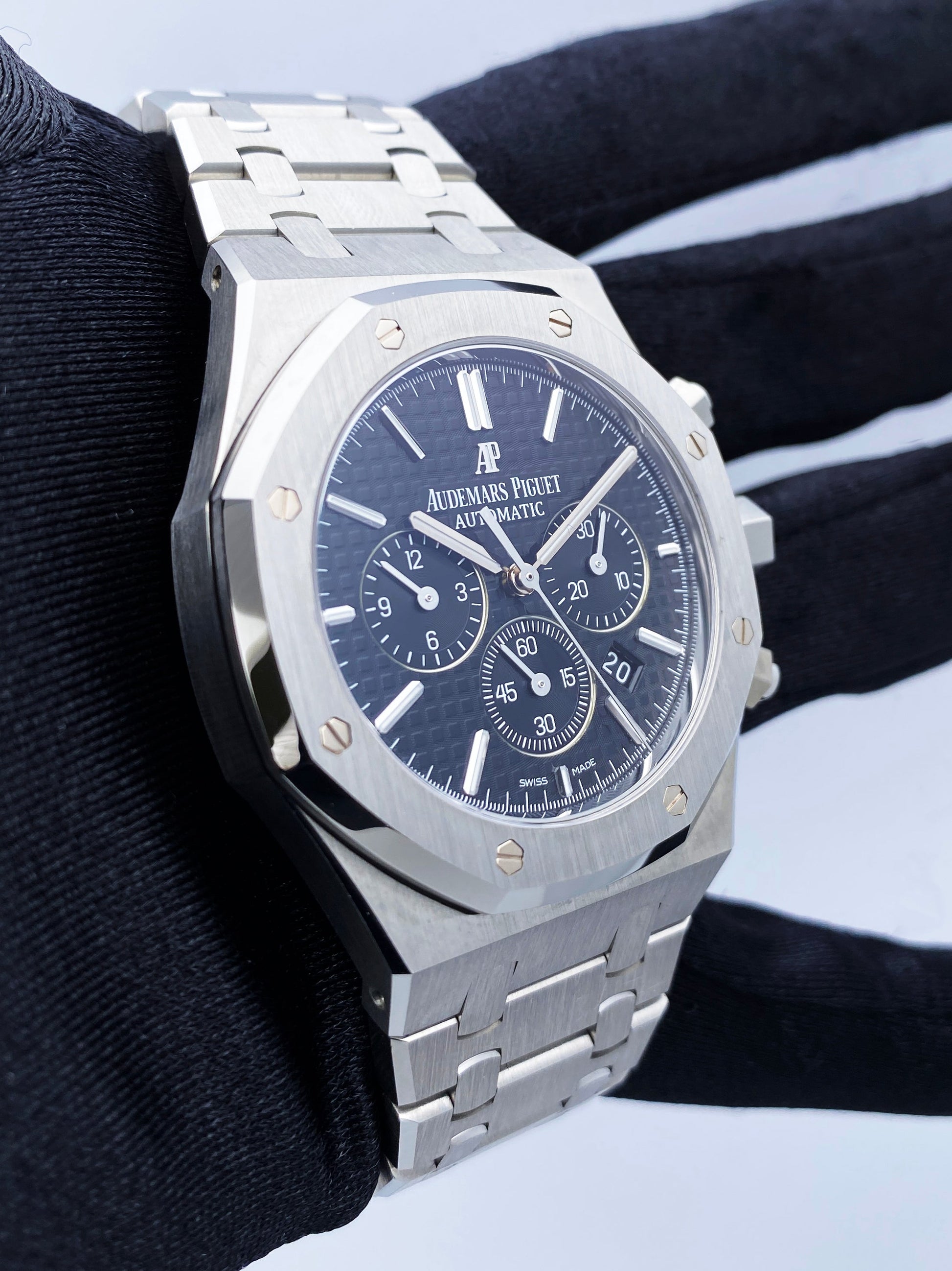 Audemars Piguet Royal Oak 26320ST Black Dial Mens Watch - Virtual