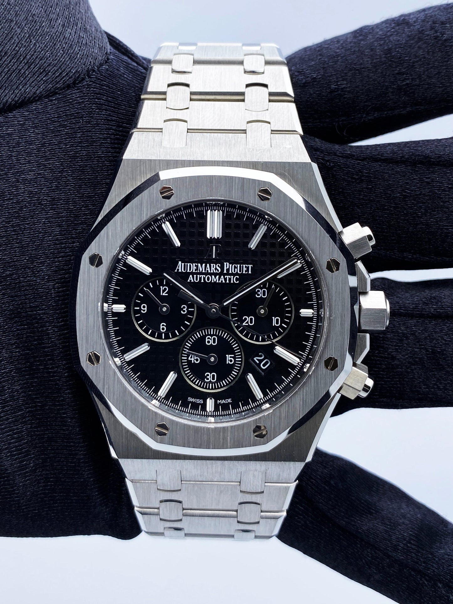 Audemars Piguet Royal Oak 26320ST Black Dial Mens Watch - Virtual