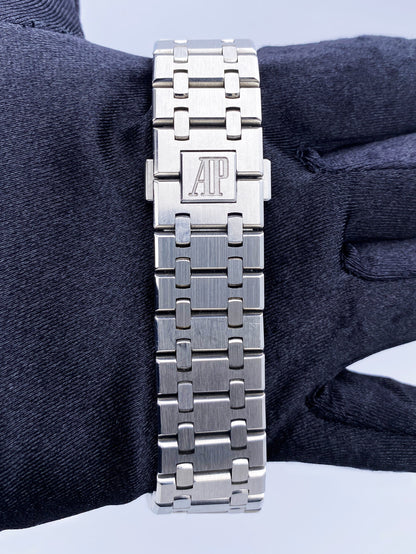 Audemars Piguet Royal Oak 26320ST Blue Dial Mens Watch Box Papers - Virtual