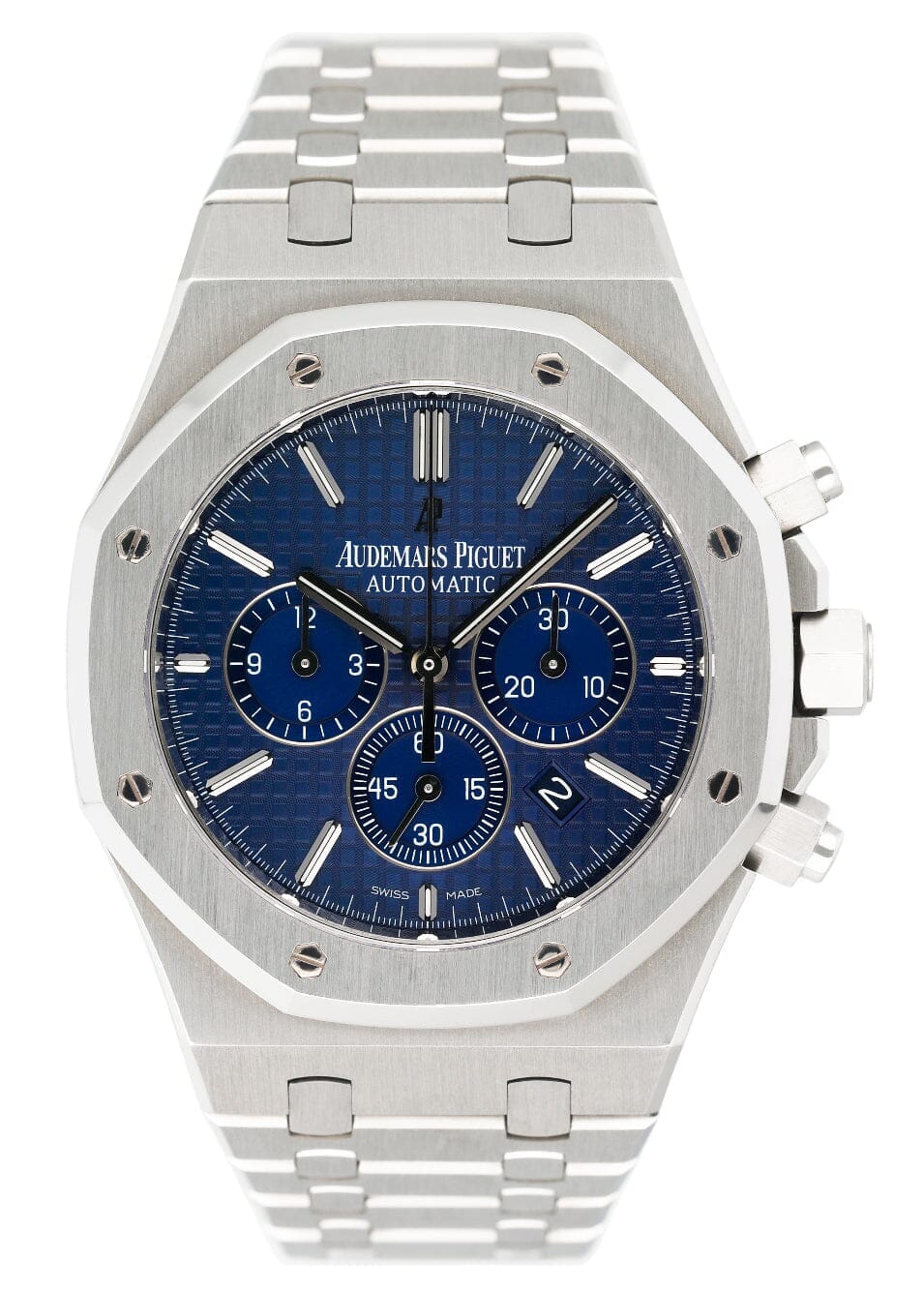 Audemars Piguet Royal Oak 26320ST Blue Dial Mens Watch Box Papers - Virtual