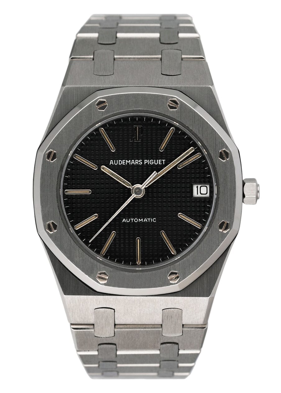 Audemars Piguet Royal Oak 4100ST Black Dial Vintage Mens Watch - Watches
