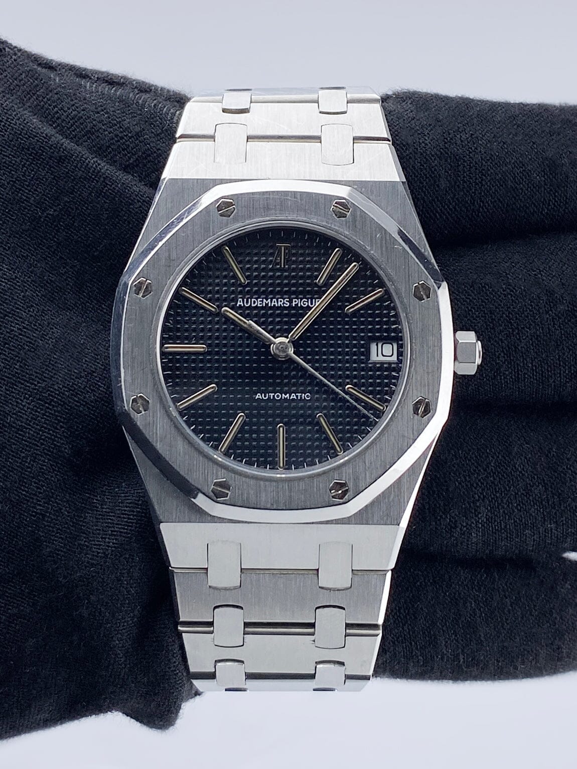 Audemars Piguet Royal Oak 4100ST Black Dial Vintage Mens Watch - Watches