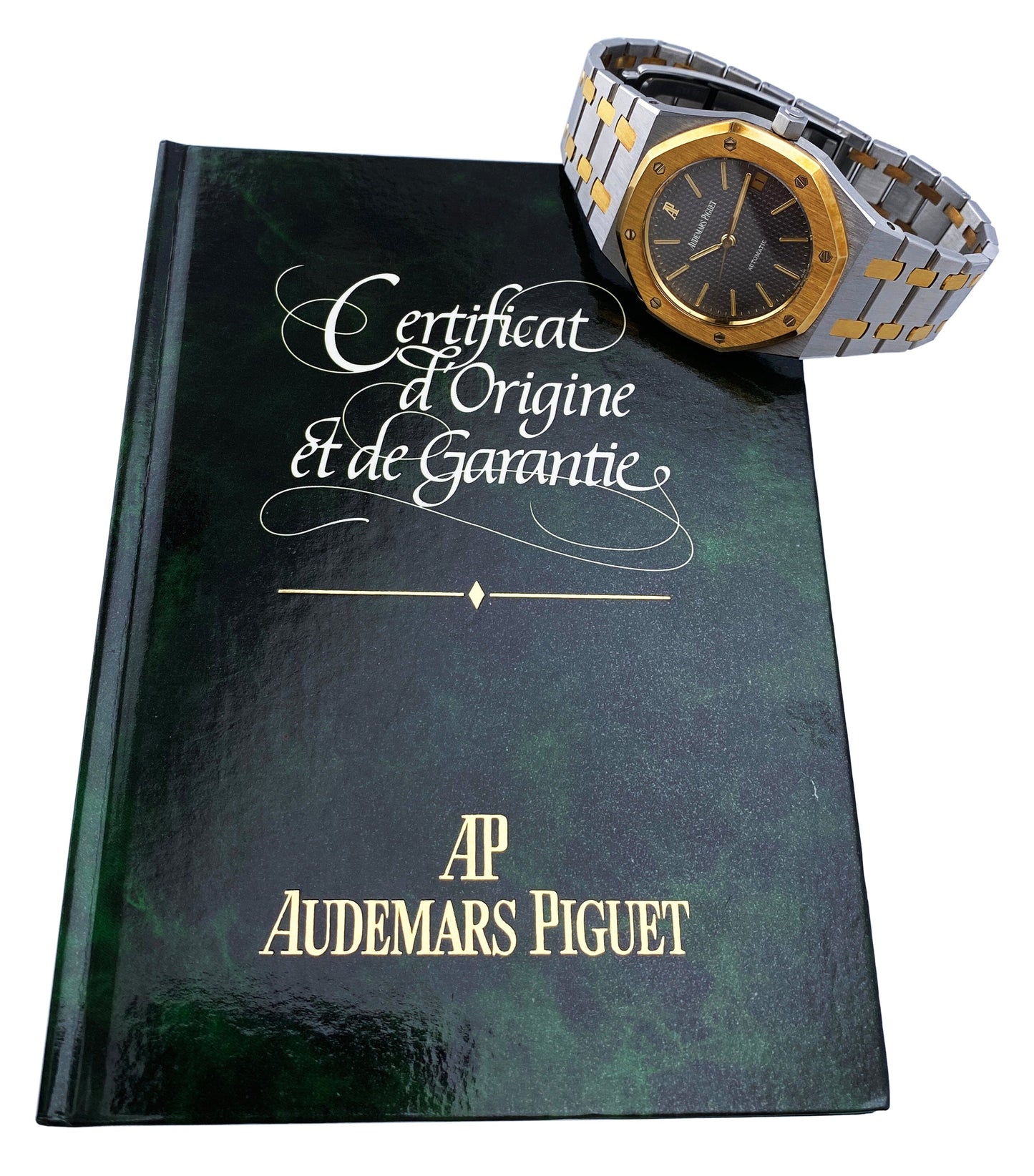 Audemars Piguet Royal Oak 4790 Two-Tone Mens Watch With Papers - Virtual