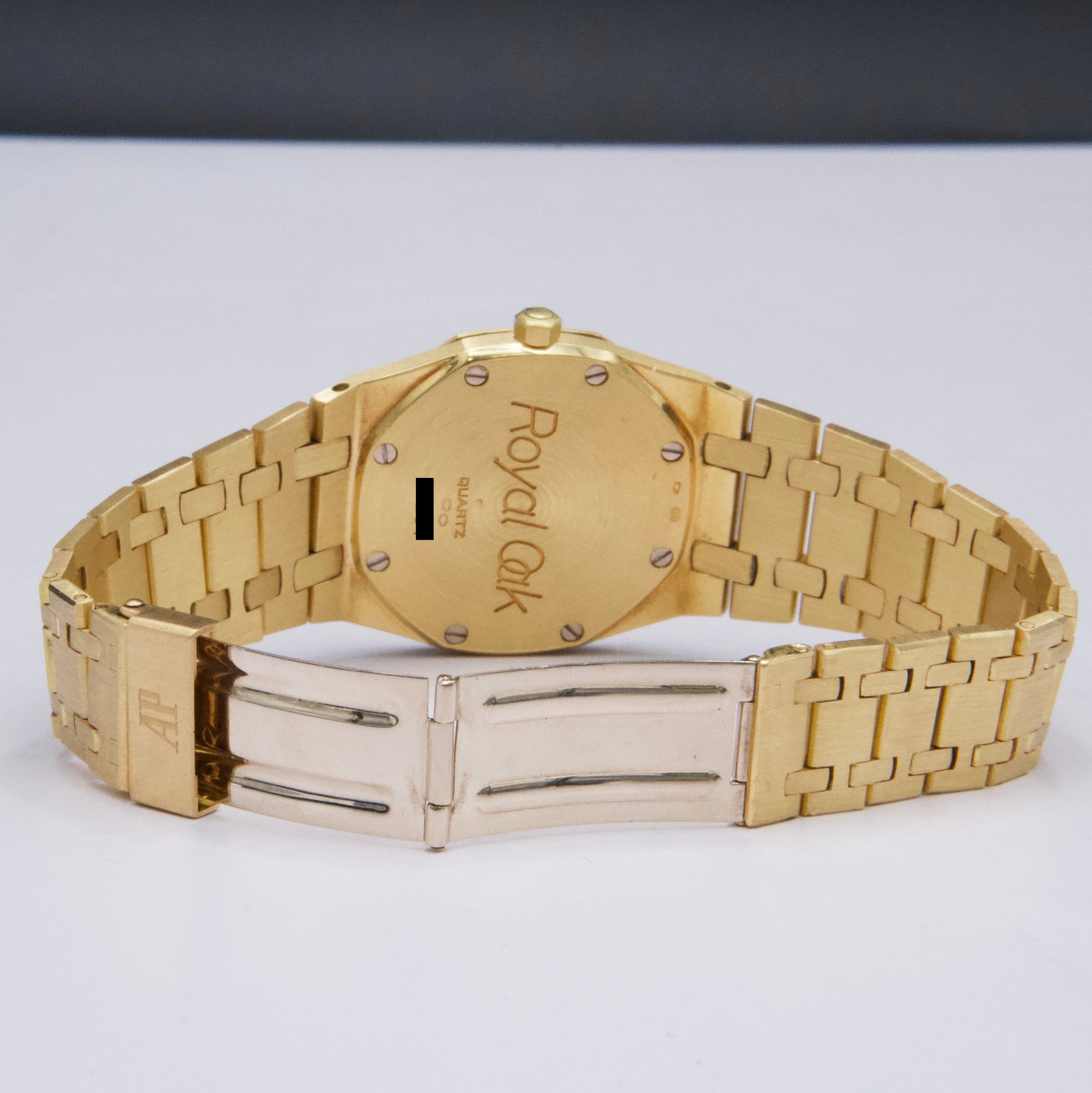 Audemars Piguet Royal Oak 56175BA Cream Dial 18K Yellow Gold Watch - Watches