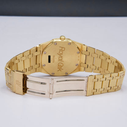 Audemars Piguet Royal Oak 56175BA Cream Dial 18K Yellow Gold Watch - Watches