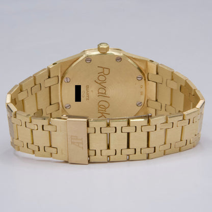 Audemars Piguet Royal Oak 56175BA Cream Dial 18K Yellow Gold Watch - Watches