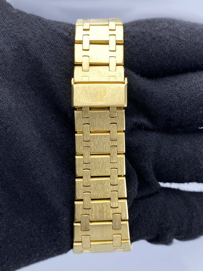 Audemars Piguet Royal Oak 56175BA Gray Dial 18K Yellow Gold Ladies Watch - Watches