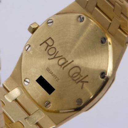 Audemars Piguet Royal Oak 56175BA Off-White Dial 18K Yellow Gold Ladies Watch - Watches