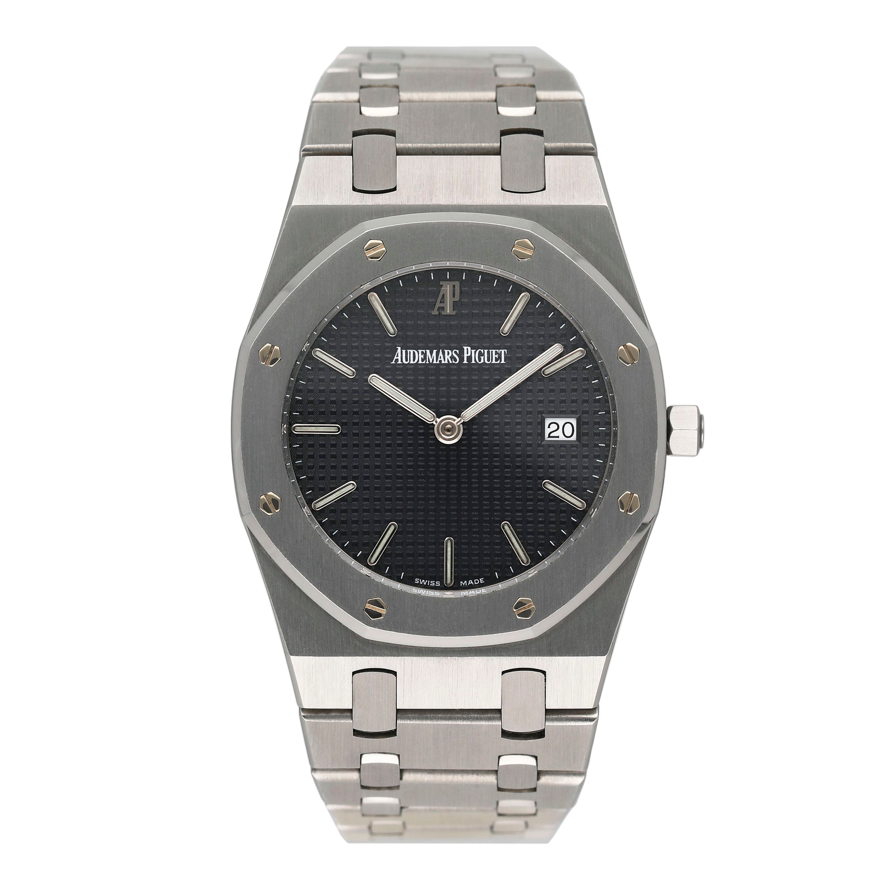 Audemars Piguet Royal Oak 56175ST Black Dial Steel Ladies Watch