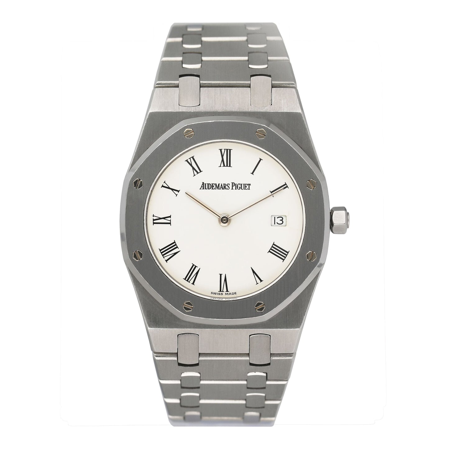 Audemars Piguet Royal Oak 56175ST Porcelain Dial Steel Ladies Watch - Watches