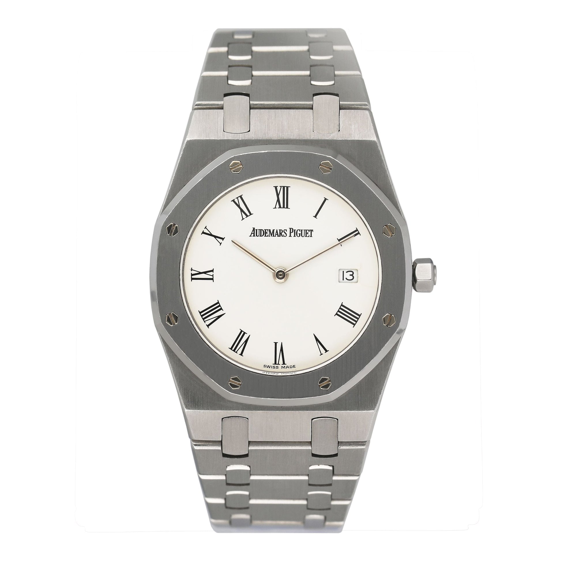 Audemars Piguet Royal Oak 56175ST Porcelain Dial Steel Ladies Watch - Watches