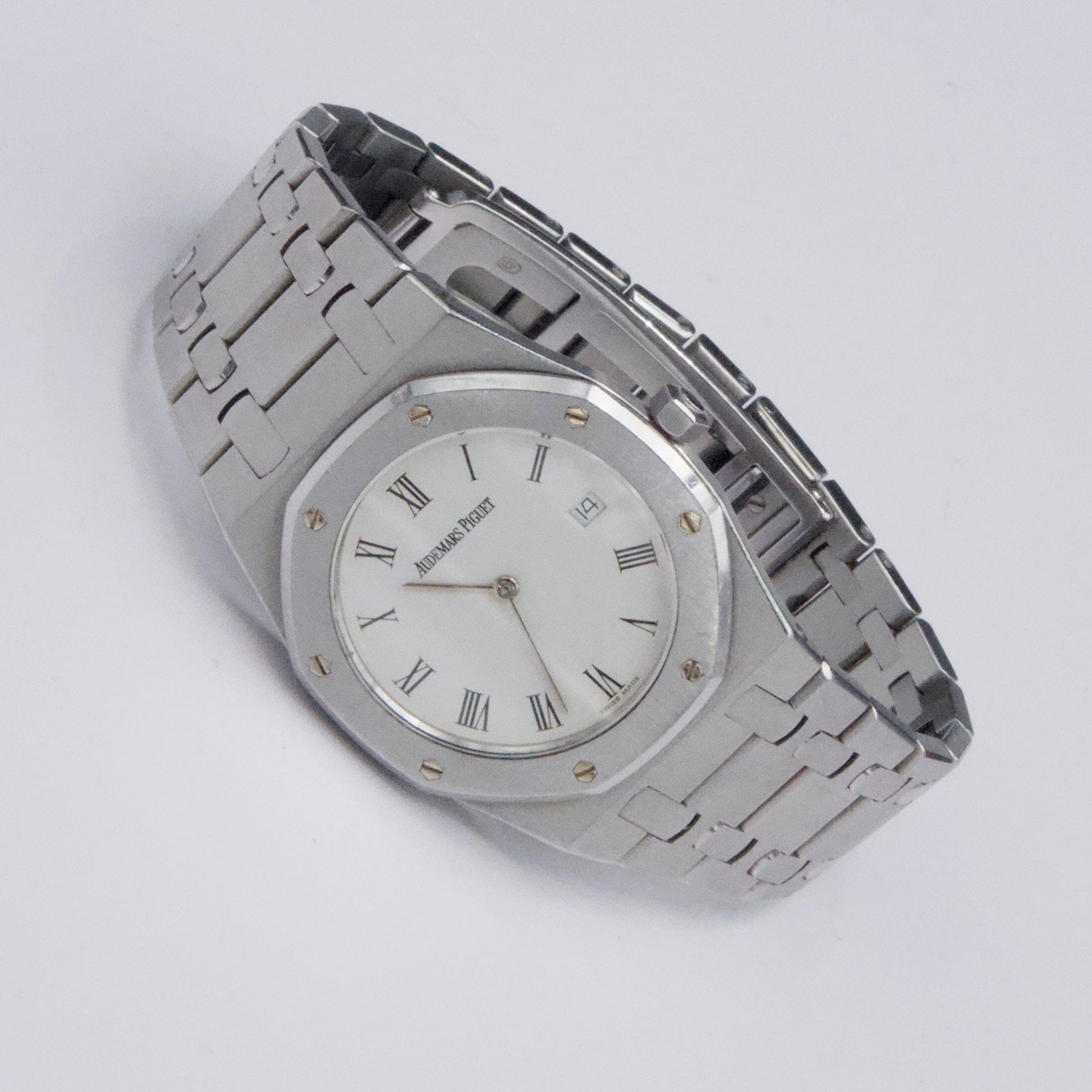 Audemars Piguet Royal Oak 56175ST Porcelain Dial Steel Ladies Watch - Watches