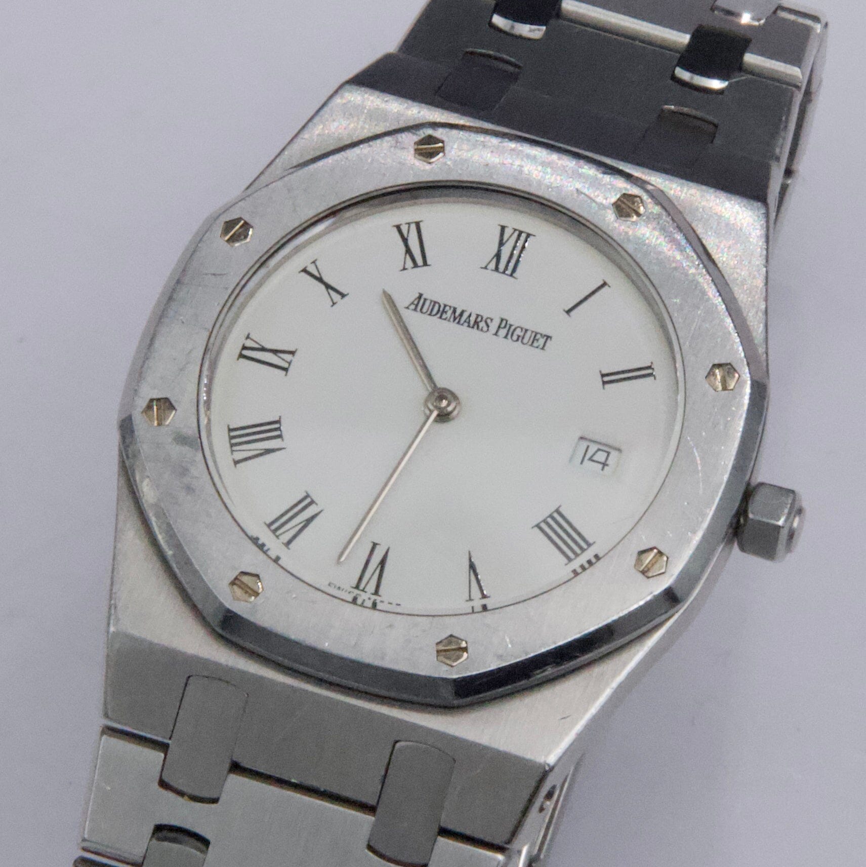 Audemars Piguet Royal Oak 56175ST Porcelain Dial Steel Ladies Watch - Watches