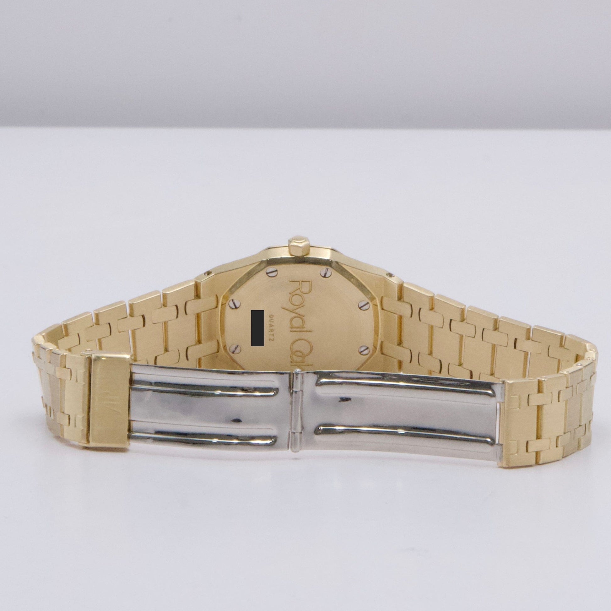 Audemars Piguet Royal Oak 56271BA Grey Dial 18K Yellow Gold Ladies Watch With Papers - Watches