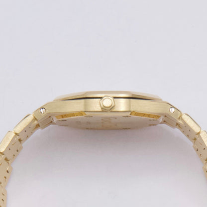 Audemars Piguet Royal Oak 56271BA Grey Dial 18K Yellow Gold Ladies Watch With Papers - Watches